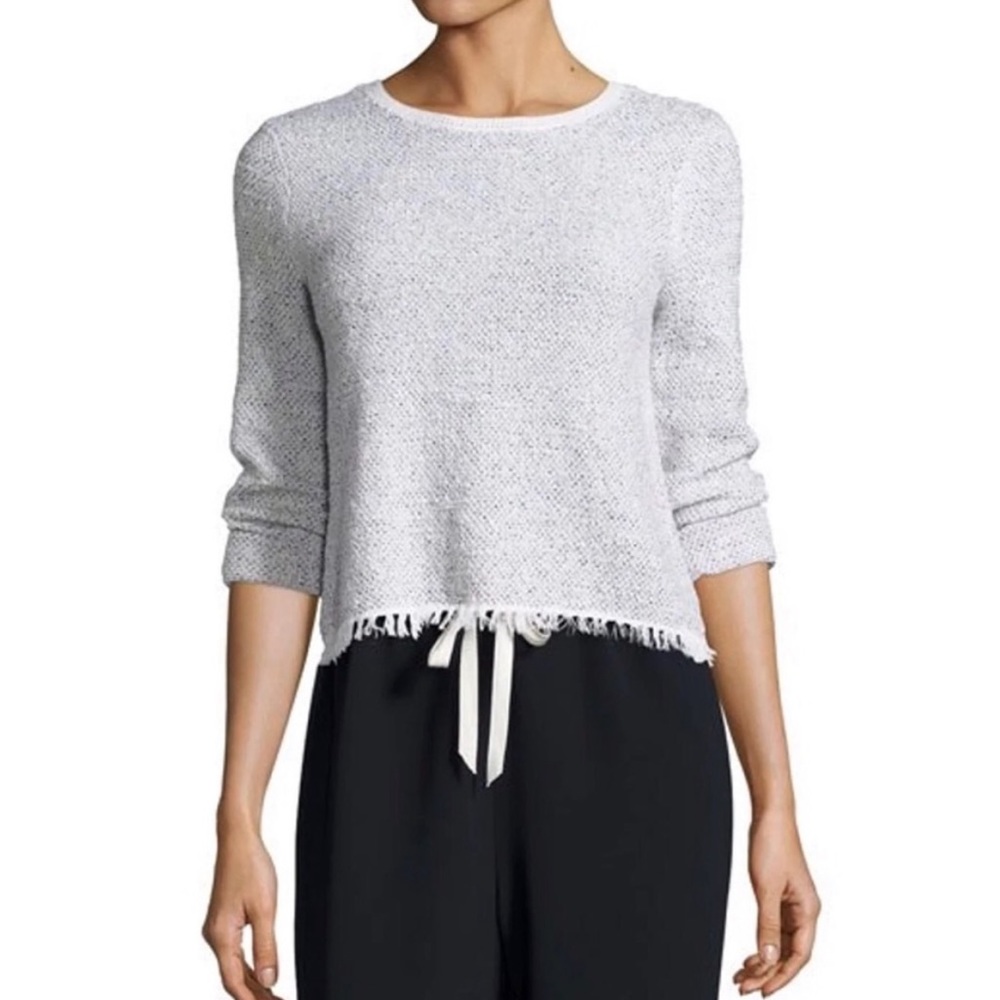 Theory Vendla Tweed Sweater